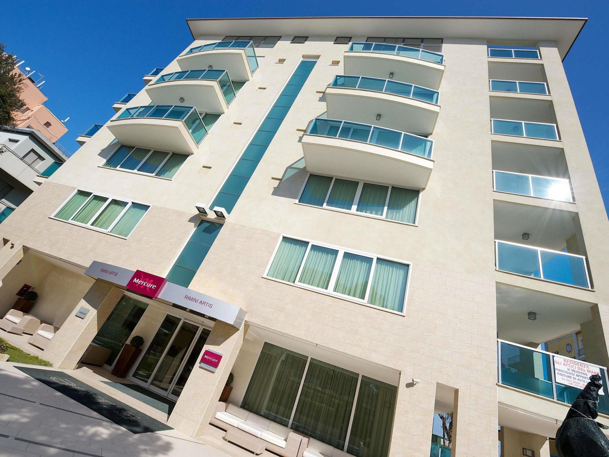 Mercure Hotel Rimini Artis Bagian luar foto